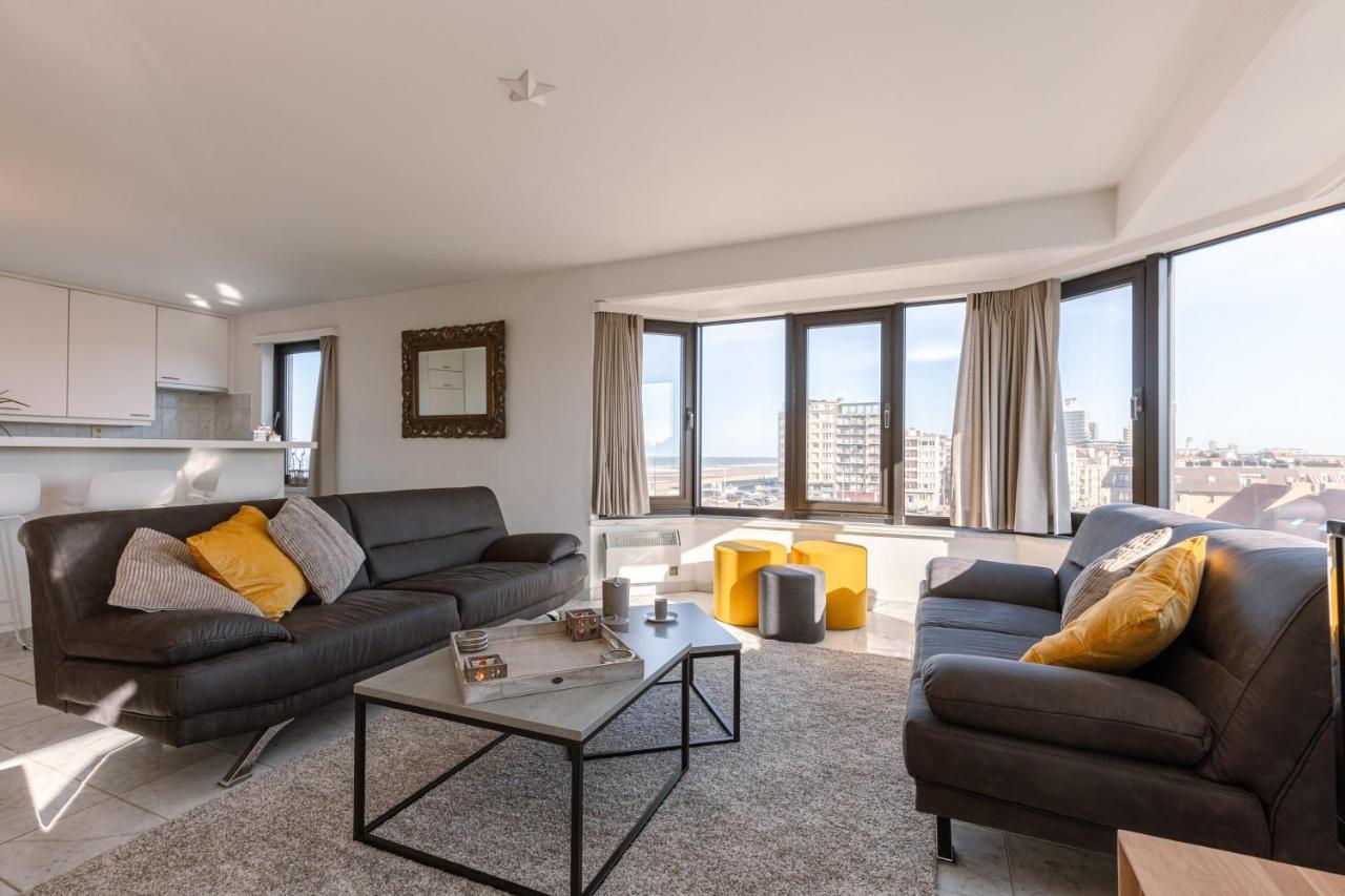 Huswell - Spacious & Modern Sea View With Garage Apartment Ostend